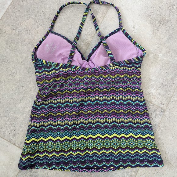 Athleta Twist Tankini Top 34B/CT and Bottoms - Swimsuit - Picture 4 of 14